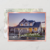 We hebben de moderne aankondiging van Fotobeweging Briefkaart (Voorkant / Achterkant)