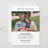 We hebben de moderne adreswijziging van het gezin  aankondiging (Voorkant)