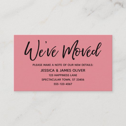 We hebben de moderne Kaart van aardbeienijs verpla Visitekaartje (Voorkant)