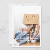 We hebben de moderne minimale foto verplaatst aankondiging (Voorkant)