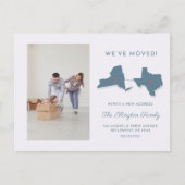 We hebben de moderne minimalistische beweging verp aankondigingskaart (Voorkant)