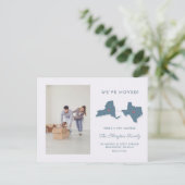 We hebben de moderne minimalistische beweging verp aankondigingskaart (Staand voorkant)