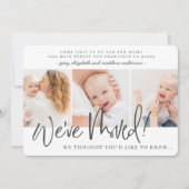 We hebben de Moderne New Home Announcement Kaart v (Voorkant)