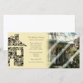 We hebben de Mosaic House notificatie fotocard ver Aankondiging (Voorkant / Achterkant)