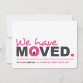We hebben de 'Moving Announcement Housewarming Par Kaart (Voorkant)