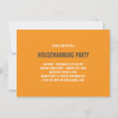 We hebben de 'Moving Announcement Housewarming Par Kaart (Achterkant)