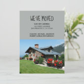 We hebben de New Home bewegende foto-aankondiging Aankondiging (Staand voorkant)