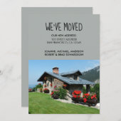 We hebben de New Home bewegende foto-aankondiging Aankondiging (Voorkant / Achterkant)