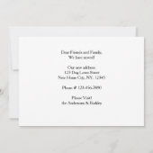 We hebben de New Home Pet Dog Moving Aankondiging (Achterkant)