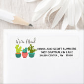 We hebben de nieuwe adresaankondigingscactus verpl etiket (Insitu)