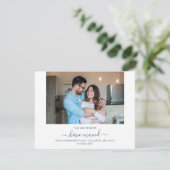 We hebben de nieuwe adresfoto verplaatst aankondiging (Staand voorkant)