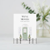 We hebben de nieuwe eenvoudige startdeur van de Wa Briefkaart (Staand voorkant)