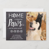 We hebben de nieuwe foto van het Adres Cat Dog Pet Aankondiging (Voorkant)