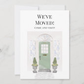 We hebben de nieuwe groene deur voor Waterverf thu Aankondiging (Voorkant)