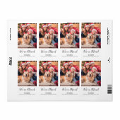We hebben de nieuwe Home Custom Photo Holiday Movi Etiket (Full Sheet)
