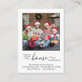 We hebben de nieuwe Home Custom Photo Holiday Movi Informatiekaartje (Voorkant)