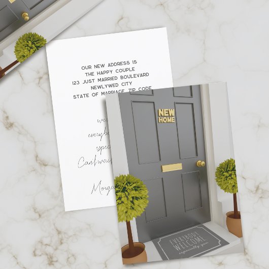 We hebben de nieuwe Kaart 'Home Moving Announcemen