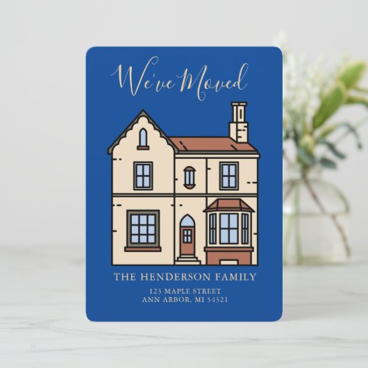 We hebben de nieuwe mededeling over 'Thuisverplaat Aankondiging (Staand voorkant)