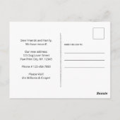 We hebben de nieuwe mededeling van de Thuishuishon Briefkaart (Achterkant)