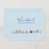 We hebben de nieuwe mededeling van het Huis verpla Briefkaart (Voorkant / Achterkant)