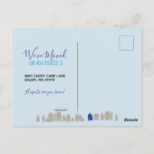 We hebben de nieuwe mededeling van het Huis verpla Briefkaart (Achterkant)