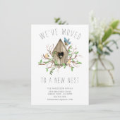 We hebben de nieuwe nestbewegende aankondiging ver (Staand voorkant)