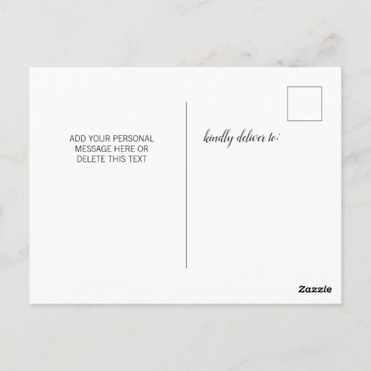 We hebben de nieuwe startpagina verplaatst briefkaart (Achterkant)