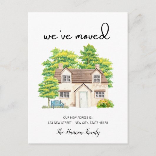 We hebben de nieuwe startpagina verplaatst briefkaart (Voorkant)