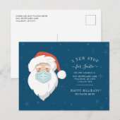 We hebben de nieuwe stopaankondiging van Santa ver Aankondigingskaart (Voorkant / Achterkant)