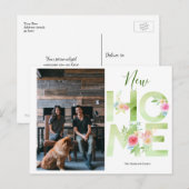 We hebben de nieuwe thuisfoto aangepast briefkaart (Voorkant / Achterkant)