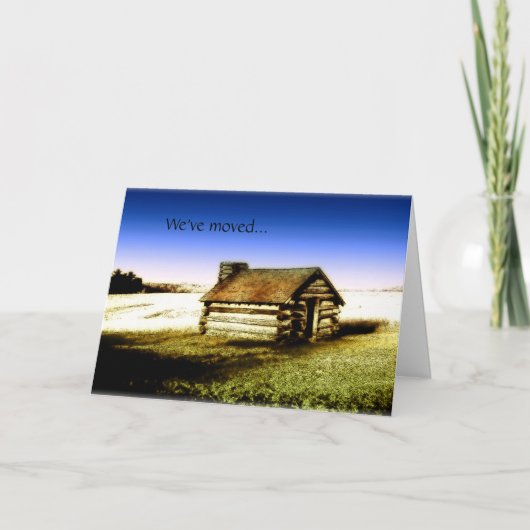 We hebben de oude blokhut Kaart verplaatst (Voorkant)