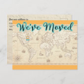 We hebben de oude tijdskaart verplaatst met de mod briefkaart (Voorkant / Achterkant)