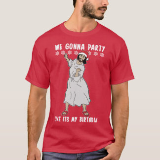 We hebben de partij Jezus Christus Kerstdag T-shirt