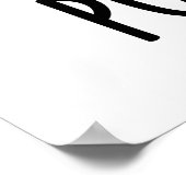 We hebben de poower Funny Poop Pun. Poster (Hoek)