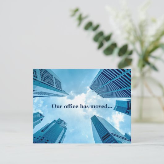 We hebben de professionele adreswijziging van Kant Aankondigingskaart (Staand voorkant)