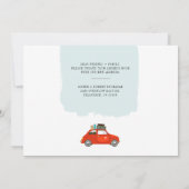 We hebben de Red Car nieuwjaarsavonturen verplaats Aankondiging (Achterkant)