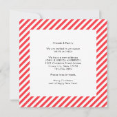 We hebben de rode kerstboom verplaatst aankondiging (Achterkant)