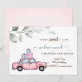 We hebben de roze auto Cadeaus verplaatst (Voorkant / Achterkant)