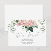 We hebben de roze groene mededeling van het Manusc (Voorkant / Achterkant)