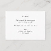 We hebben de Schattigee SeaHorse Moving Announceme Informatiekaartje (Achterkant)