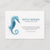 We hebben de Schattigee SeaHorse Moving Announceme Informatiekaartje (Voorkant)