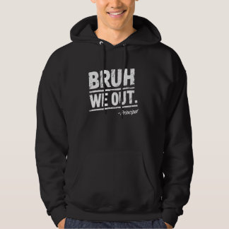 We hebben de schooldirecteur een gelukkige laatste hoodie
