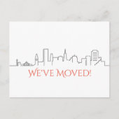 We hebben de skyline van San Francisco City verpla Aankondigingskaart (Voorkant)