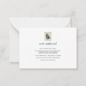 We hebben de slaapkamer verplaatst notitiekaartje (Achterkant)