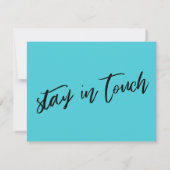 We hebben de Turquoise Kaart verplaatst (Achterkant)