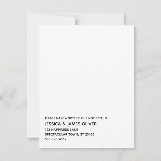 We hebben de typografie Blue Yellow Textured Kaart (Achterkant)