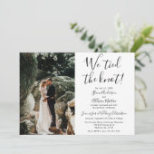 We hebben de uitnodiging voor het ontvangen van de (Staand voorkant)