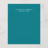 We hebben de uitnodigingen van de aankondiging van (Achterkant)