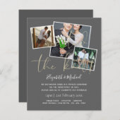 We hebben de uitnodigingen van de aankondiging van (Voorkant / Achterkant)