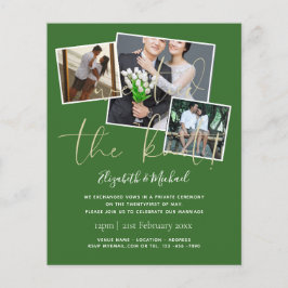 We hebben de uitnodigingen van de aankondiging van